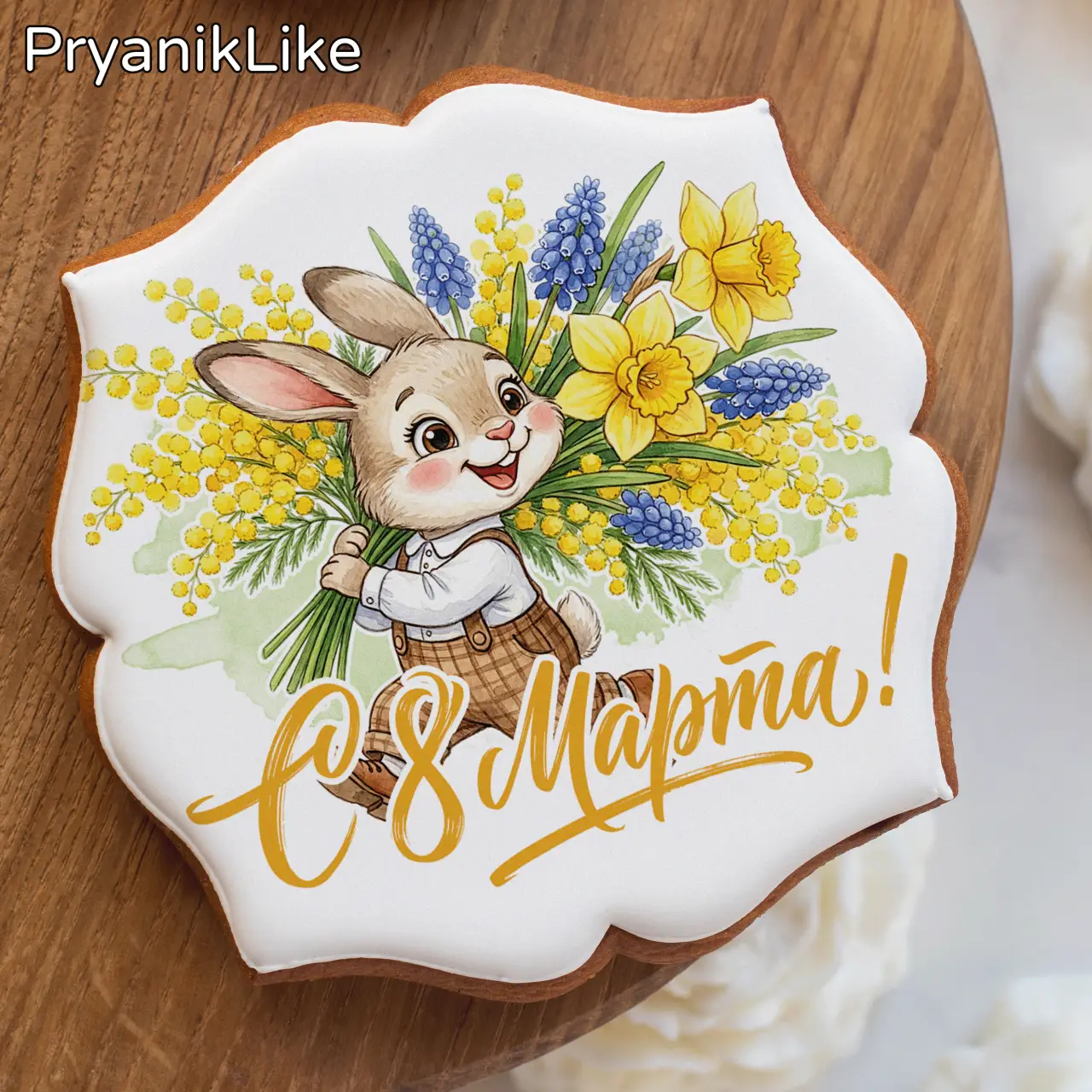 Зверята с букетами